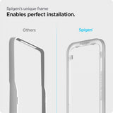 Folie de protectie pentru iPhone 13, Spigen Glas.tR Align Master (AGL03725)