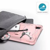 Husa tableta pentru iPad Pro 11 (2024), Techsuit Rugged TabShell + Screen Protector, roz