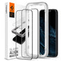Folie de protectie pentru iPhone 13, Spigen (2 pack) Glas.tR Align Master (AGL03387)