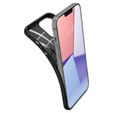 Husa pentru iPhone 13 Pro, Spigen Liquid Air (ACS03258), negru