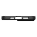 Husa pentru iPhone 13 Pro, Spigen Liquid Air (ACS03258), negru