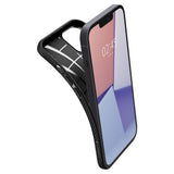 Husa pentru iPhone 13, Spigen Liquid Air (ACS03519), negru