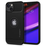Husa pentru iPhone 13, Spigen Rugged Armor (ACS03518), negru