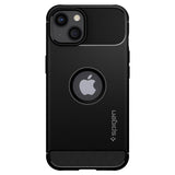 Husa pentru iPhone 13, Spigen Rugged Armor (ACS03518), negru
