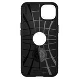 Husa pentru iPhone 13, Spigen Rugged Armor (ACS03518), negru