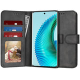 Husa pentru Honor Magic6 Lite, Techsuit Diary Book, negru
