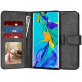 Husa pentru Huawei P30 Pro, Techsuit Diary Book, negru