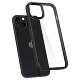 Husa pentru iPhone 13, Spigen Ultra Hybrid (ACS03523), negru;transparenta