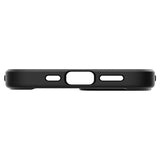 Husa pentru iPhone 13, Spigen Ultra Hybrid (ACS03523), negru;transparenta