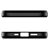 Husa pentru iPhone 13, Spigen Tough Armor (ACS03539), negru