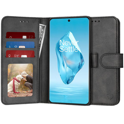 Husa pentru OnePlus 12R, Techsuit Diary Book, negru