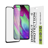 Folie de protectie pentru Samsung Galaxy A40, Techsuit 111D Full Cover / Full Glue Glass