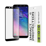 Folie de protectie pentru Samsung Galaxy A6 Plus 2018, Techsuit 111D Full Cover / Full Glue Glass