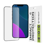 Folie de protectie pentru iPhone 13 mini, Techsuit 111D Full Cover / Full Glue Glass