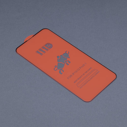 Folie de protectie pentru iPhone 13, Techsuit 111D Full Cover / Full Glue Glass