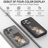 Husa pentru iPhone 15 Pro, Techsuit SmartScreen NFC, negru