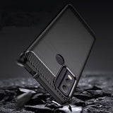 Husa pentru Nokia C22, Techsuit Carbon Silicone, albastru