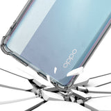 Husa pentru OPPO Reno4 Lite, Techsuit Shockproof Clear Silicone, transparenta