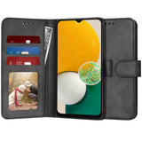 Husa pentru Samsung Galaxy A13 5G, Techsuit Diary Book, negru