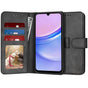 Husa pentru Samsung Galaxy A15 4G, Techsuit Diary Book, negru