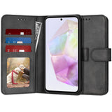 Husa pentru Samsung Galaxy A35 5G, Techsuit Diary Book, negru