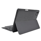 Husa tableta pentru iPad Pro 11 (2024), Techsuit KeyTab Pro + Folie de protectie (cu RGB Wireless Keyboard/Stylus pen Holder), negru