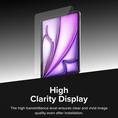 Folie de protectie pentru iPad Air 11 (2024), Ringke Easy Slide Tempered Glass