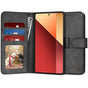 Husa pentru Xiaomi Redmi Note 13 Pro 4G, Techsuit Diary Book, negru