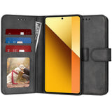 Husa pentru Xiaomi Redmi Note 13 5G, Techsuit Diary Book, negru