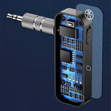 Adaptor Yesido Audio Adapter Bluetooth (YAU25), AUX Jack 3.5mm, Negru