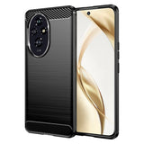 Husa pentru Honor 200, Techsuit Carbon Silicone, albastru