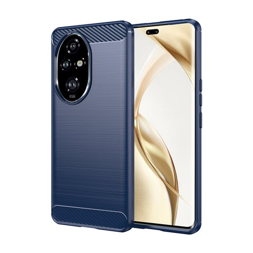 Husa pentru Honor 200 Pro, Techsuit Carbon Silicone, albastru