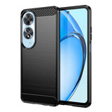 Husa pentru OPPO A60 4G, Techsuit Carbon Silicone, albastru