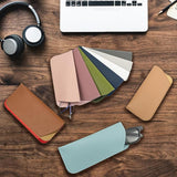 Techsuit Glasses Case (ETSP6), Slim Design, 175 x 75mm, Sky Albastru