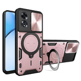 Husa pentru OPPO A60 4G, Techsuit CamGuard Pro, roz auriu