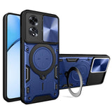 Husa pentru OPPO A60 4G, Techsuit CamGuard Pro, albastru