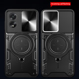 Husa pentru OPPO A60 4G, Techsuit CamGuard Pro, albastru