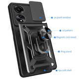 Husa pentru OPPO A60 4G, Techsuit CamShield Series, albastru