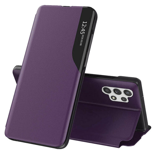 Husa pentru Samsung Galaxy A32 4G, Techsuit eFold Series, mov