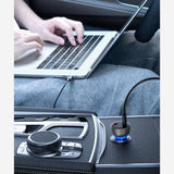 Incarcator auto Baseus (Cckx-C0G), Type-C PD65W, USB QC4.0, gri