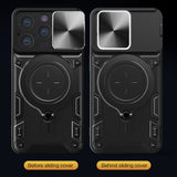 Husa pentru iPhone 16 Pro, Techsuit CamGuard Pro, albastru