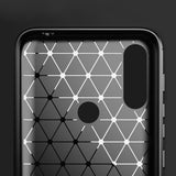 Husa pentru Motorola Moto E7 Power, Techsuit Carbon Silicone, negru