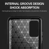 Husa pentru Xiaomi Redmi Note 10 5G, Techsuit Carbon Silicone, negru