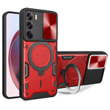 Husa pentru OPPO Reno12, Techsuit CamGuard Pro, albastru