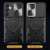 Husa pentru OPPO Reno12, Techsuit CamGuard Pro, albastru