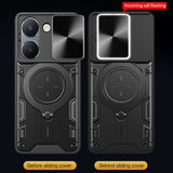 Husa pentru Honor 200 Pro, Techsuit CamGuard Pro, albastru