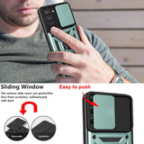 Husa pentru OPPO Reno12, Techsuit CamShield Series, albastru