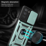 Husa pentru OPPO Reno12, Techsuit CamShield Series, albastru