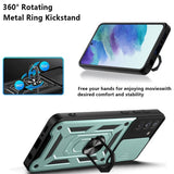 Husa pentru OPPO Reno12, Techsuit CamShield Series, albastru