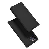 Husa pentru iPhone 14 Pro Max, Techsuit Magskin Book, negru